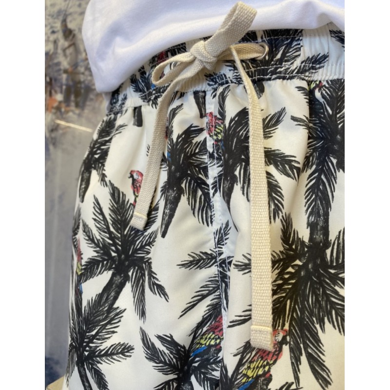 Bañador Hombre Tropical con Loros y Palmeras | Eolo Swimwear Bañador Hombre Tropical con Loros y Palmeras | Eolo Swimwear
